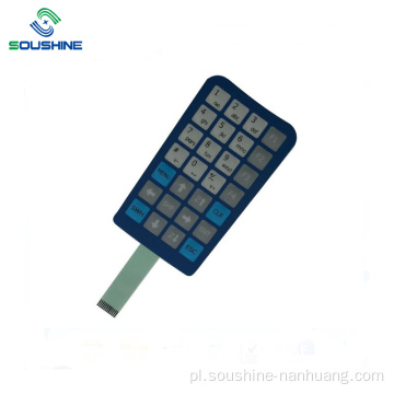 28 Multi Button Expossed Typ Membrane Switch